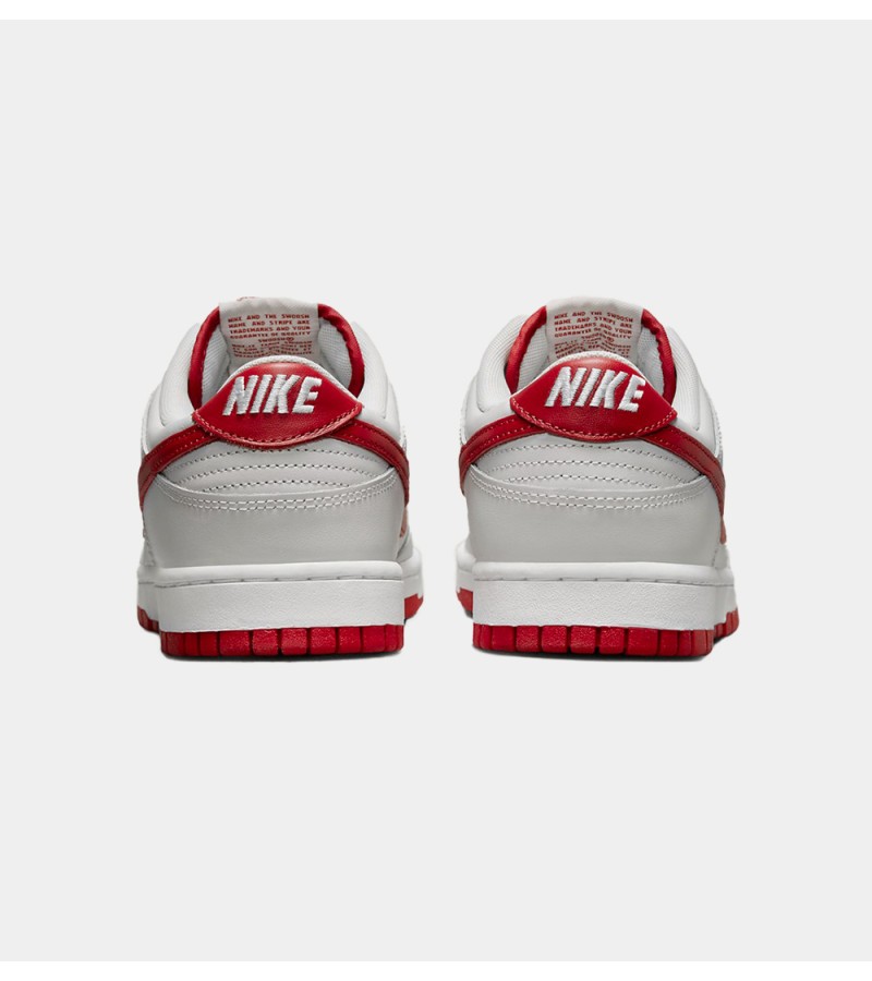 Nike Dunk Low Vast Grey Varsity Red