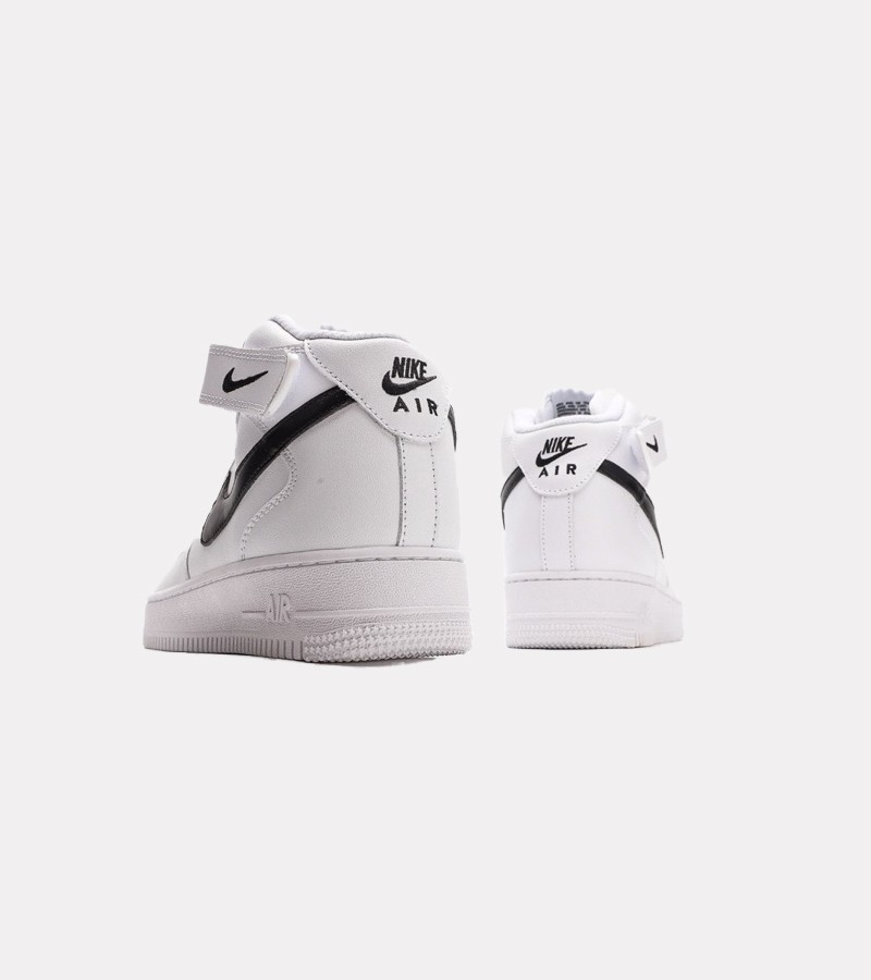 Nike Aır Force 1 Mid White Black