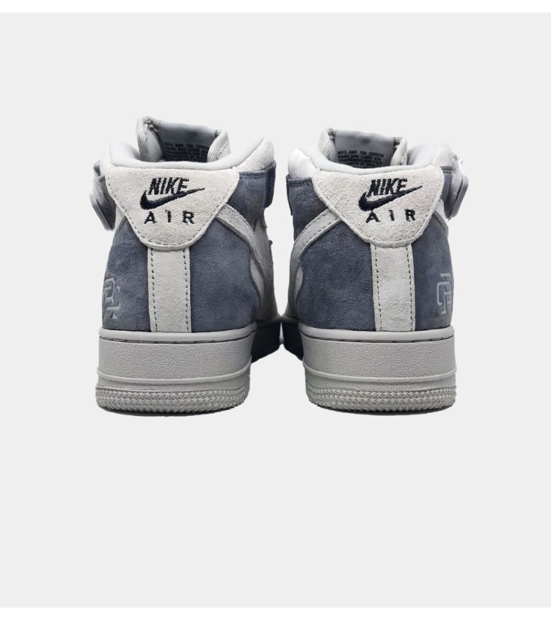 Nike Reigning Champ Air Force 1 Mid Grey Black