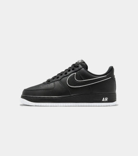 Nike Air Force 1 Low Black White Sole